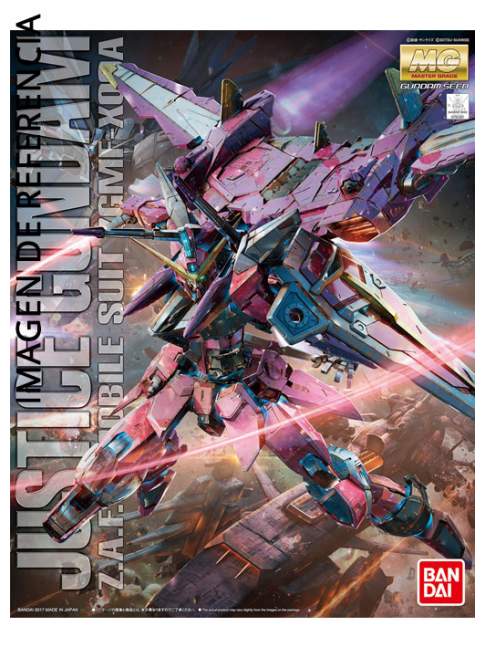 1/100 MG ZGMF-X09A Justice Gundam - Gundam SEED