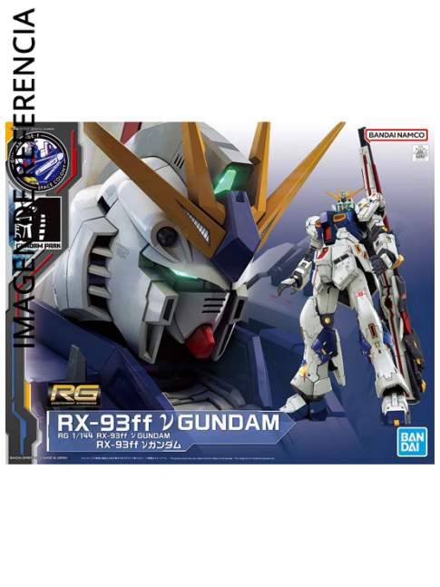 P-Bandai 1/144 RG RX-93ff Nu Gundam - Gundam Char's Counterattack