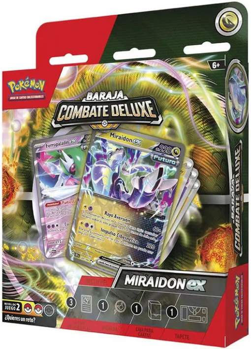 Pokémon Baraja Combate Deluxe Miraidon ex