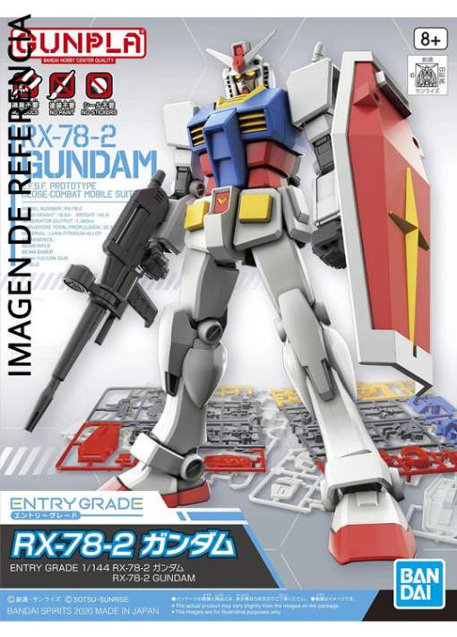 1/144 Entry Grade RX-78-2 Gundam - Mobile Suit Gundam