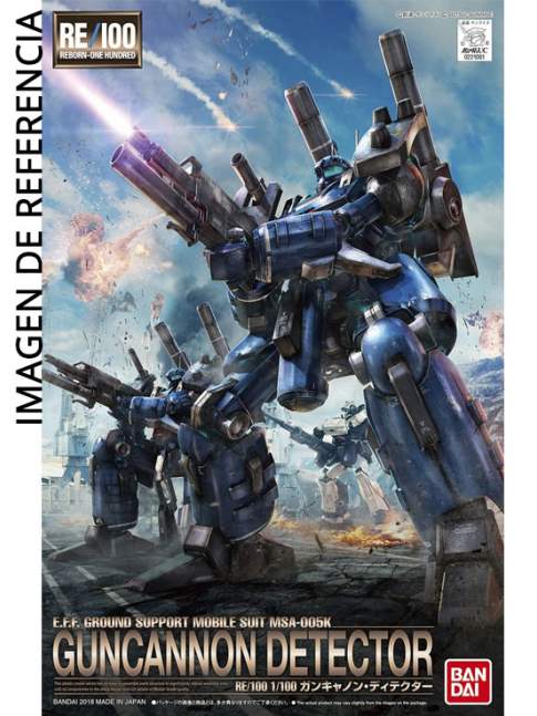 RE/100 MSA-005K Guncannon Detector - Gundam Unicorn