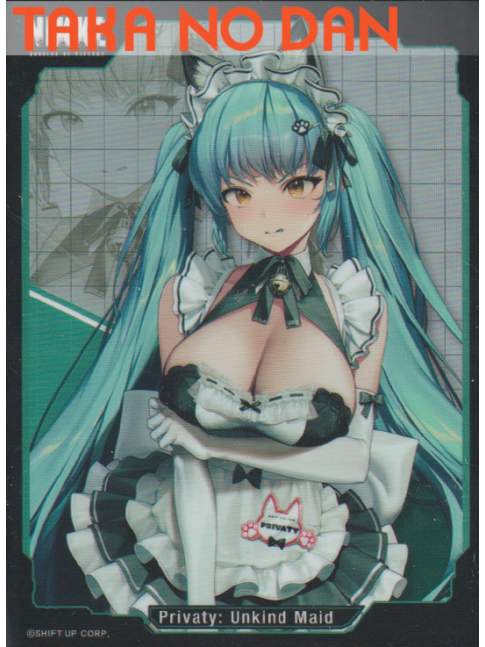 65 Protectores Estandar Privaty Unkind Maid - Goddess of Victory NIKKE