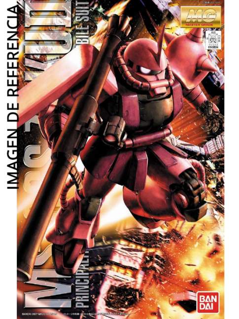 1/100 MG MS-06S Zaku II (Ver.2) Principality of Zeon Char Aznable's Mobile Suit - Mobile Suit Gundam