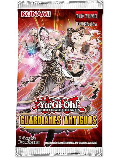 1 Sobre Guardianes Antiguos Yu-Gi-Oh!
