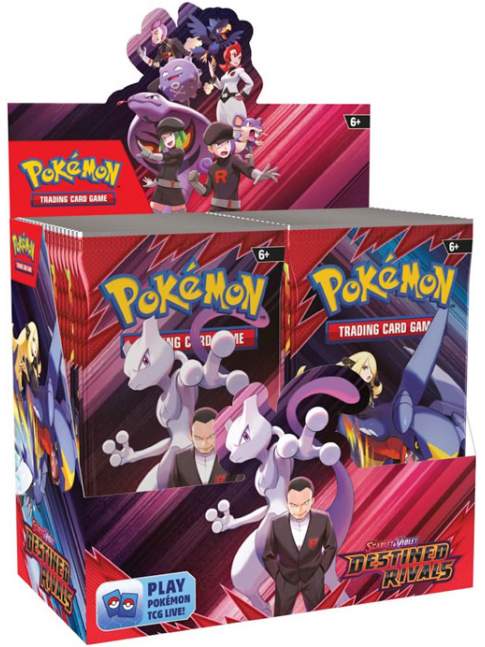 Caja 36 Sobres Pokémon Scarlet & Violet Destined Rivals Booster Box