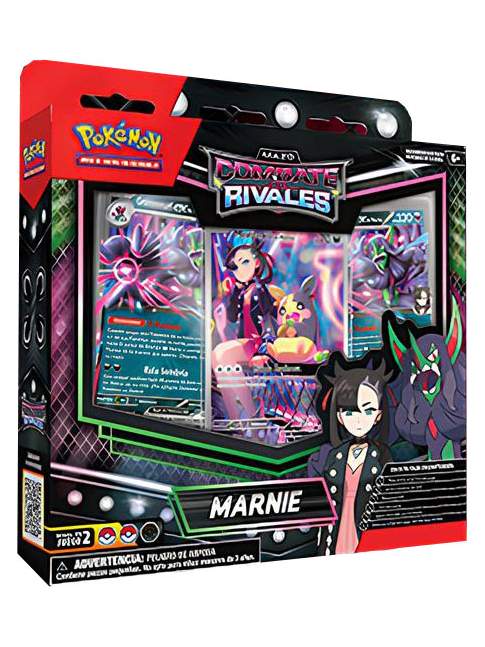 Pokémon Baraja Combate de Rivales Marnie ESPAÑOL