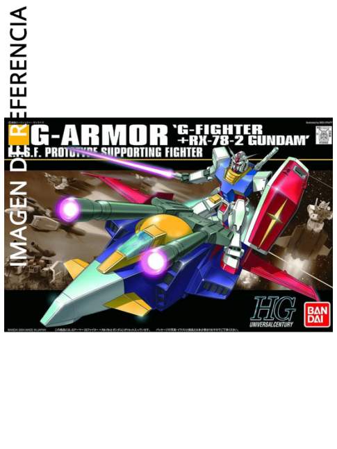 1/144 HGUC G-Armor (RX-78-2 Gundam + G-Fighter) - Mobile Suit Gundam