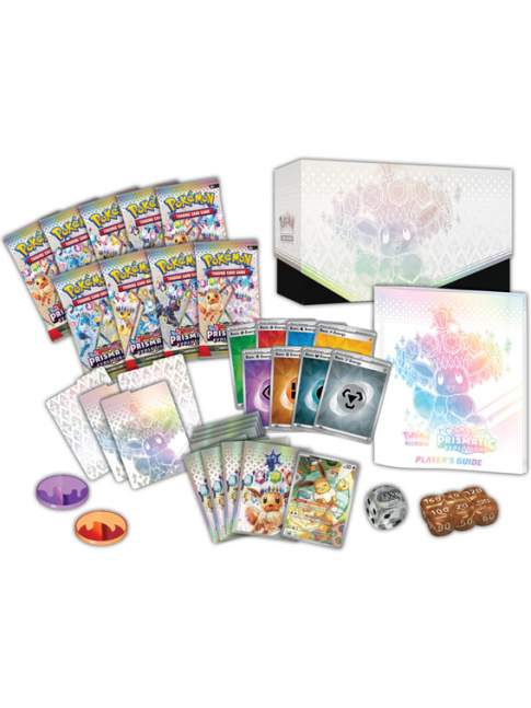 Elite Trainer Box Pokémon Scarlet & Violet Prismatic Evolutions