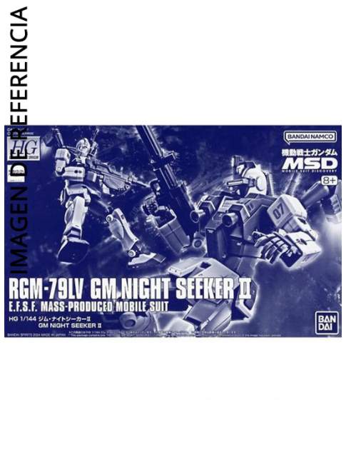 P-Bandai 1/144 HGGTO RGM-79LV GM Night Seeker II - MSD Gundam The Origin