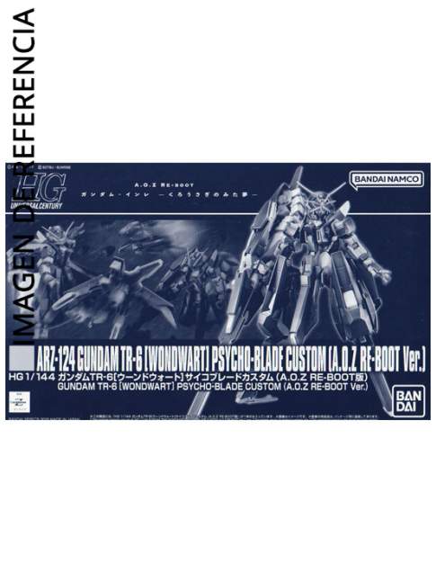 P-Bandai 1/144 HGUC ARZ-124 Gundam TR-6 (Wondwart) Psycho-Blade Custom (A.O.Z. Re-BOOT Ver.) 