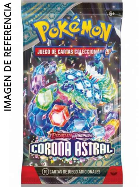 1 Sobre Pokémon Escarlata y Púrpura Corona Astral
