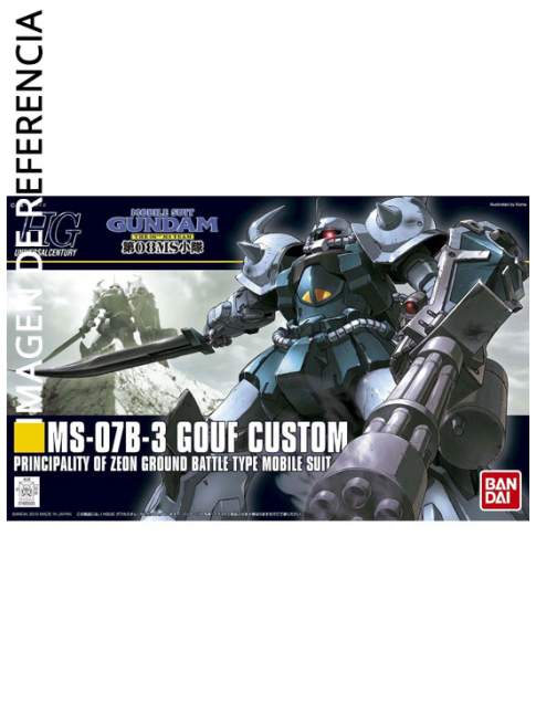 1/144 HGUC MS-07B-3 Gouf Custom - Mobile Suit Gundam The 08th MS Team
