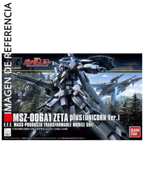 1/144 HGUC MSZ-006A1 Zeta Plus A1 (Unicorn Ver.) - Gundam Unicorn