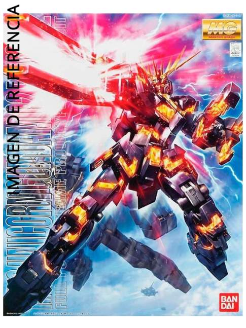 1/100 MG RX-0 Unicorn Gundam 02 Banshee - Gundam Unicorn