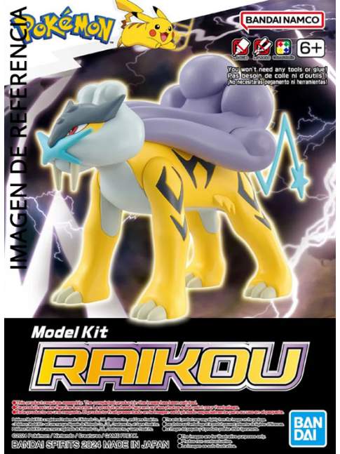Pokémon Model Kit Raikou