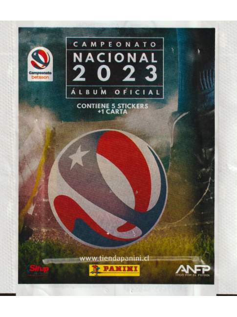 TARJETAS A ELECCIÓN Campeonato Nacional 2023 PANINI