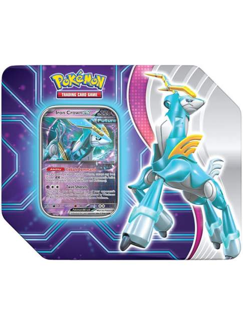 Tin Pokémon Paradox Destinies Iron Crown ex