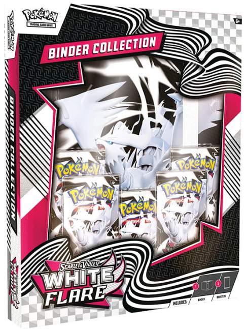 Pokémon Scarlet & Violet White Flare Binder Collection